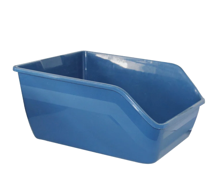 Kattenbak met Hoge Rand S, 47 x 38 x 21 cm – Pawise High-back Litter pan S