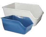Kattenbak met Hoge Rand S, 47 x 38 x 21 cm – Pawise High-back Litter pan S - Afbeelding 2