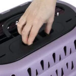 Reismand voor Katten met Bovenopening, Paars, 48,3 x 31,8 x 27,4 cm – Petmate Top Load Cat Kennel - Afbeelding 6