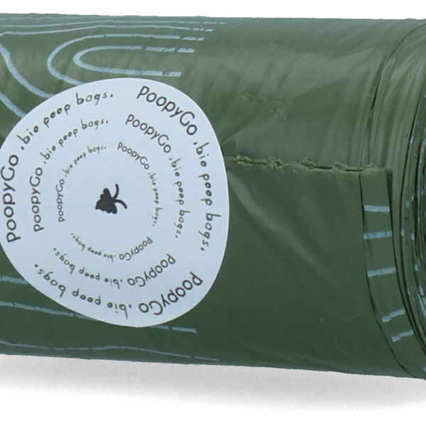 Hondenpoepzakjes Biologisch Afbreekbaar met Lavendelgeur, 1 Rol – PoopyGo Eco friendly single roll