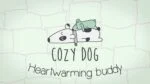 Hondenknuffel Konijn met Hartslag en Opwarmbaar Zakje, Groen, 30 x 20 cm – Cozy Dog Bunny - Afbeelding 2