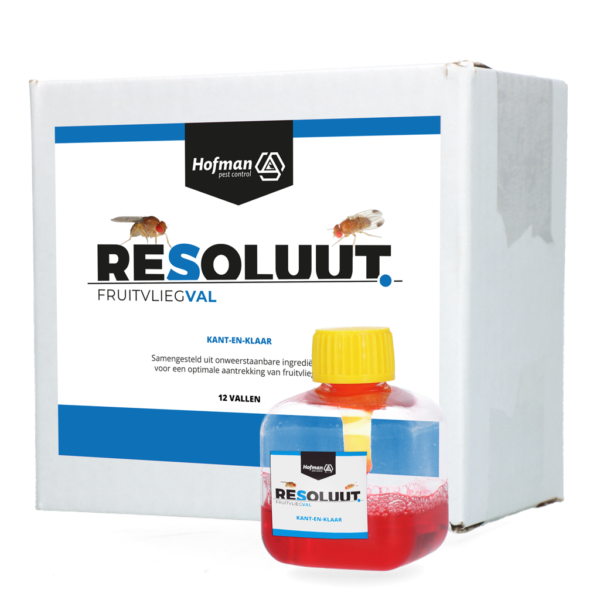 Fruitvliegvallen voor Binnen, 12 Stuks, 20 ml per Val – Resoluut