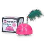 Speelmuis met Bewegingssensor en Madnip, Roze – Robocat Mouse