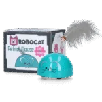 Speelmuis met Bewegingssensor en Madnip, Petrol – Robocat Mouse