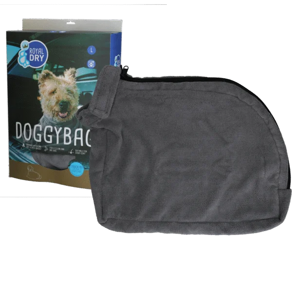 Hondendroogzak van Microvezel L, Ruglengte 75 cm – Royal Dry Doggy Bag
