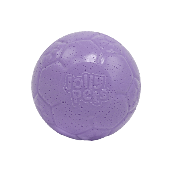 Voetbal voor Honden Lichtpaars, 7,5 cm – Jolly Pets Mini Soccer Ball