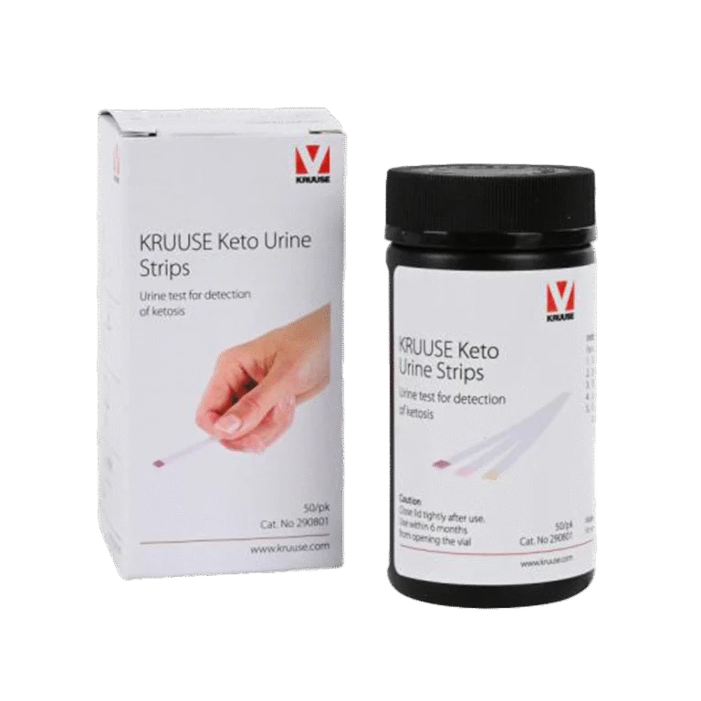 Urineteststrips voor Melkkoeien, 50 Stuks – KRUUSE Ketose Urine Teststrips