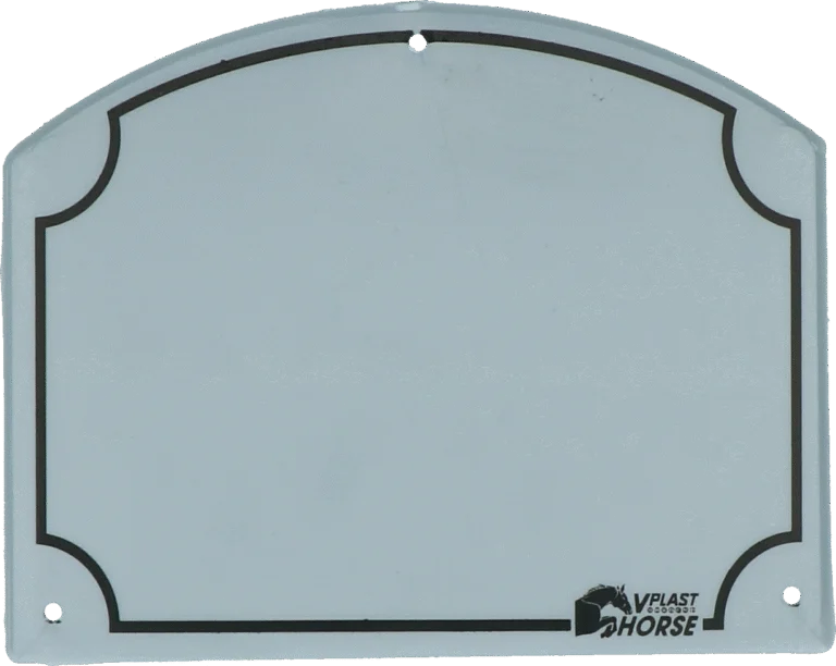 Schrijfbord voor de Stal van Kunststof 11 x 13 cm – Vplast