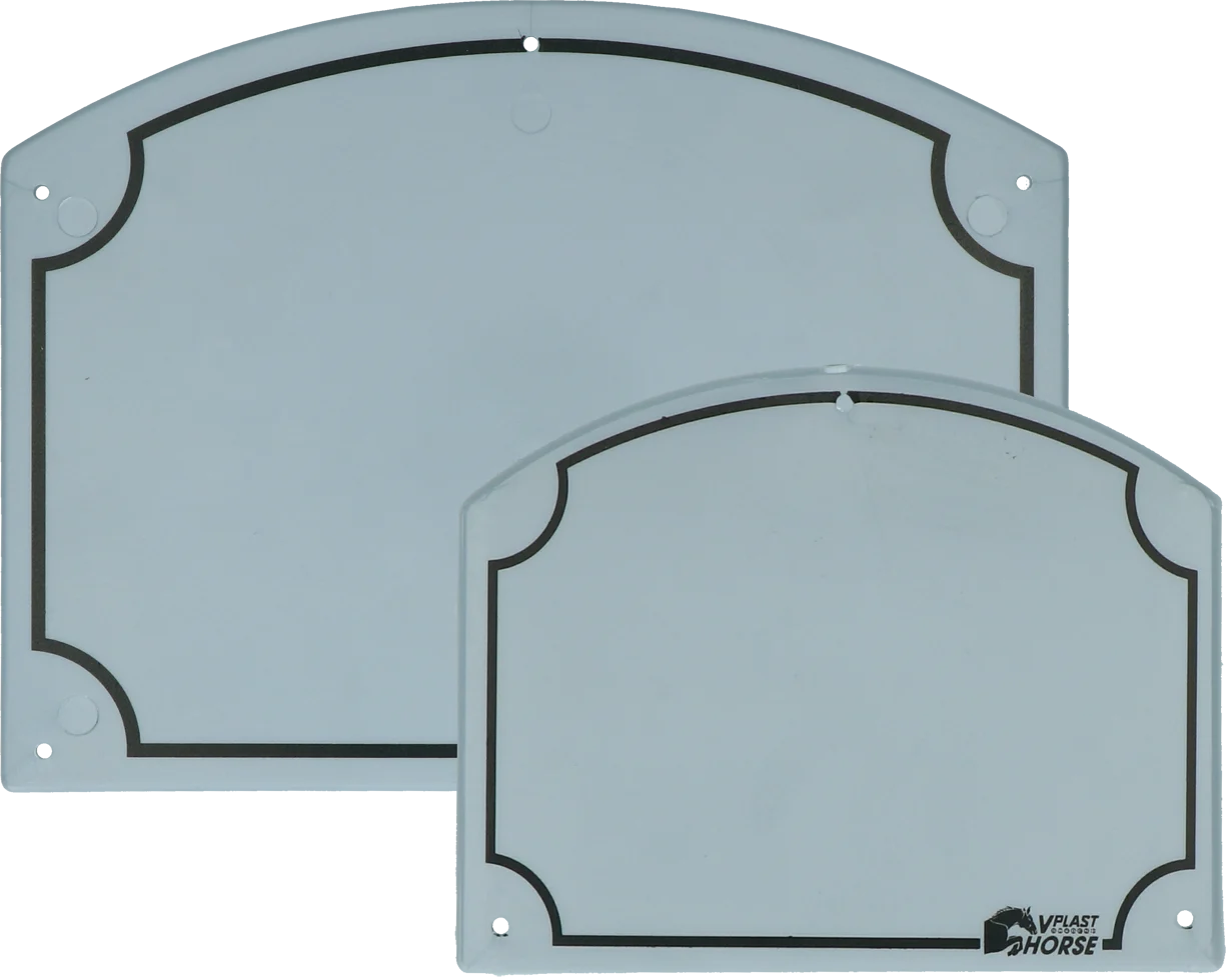 Schrijfbord voor de Stal van Kunststof 11 x 13 cm – Vplast - Afbeelding 2