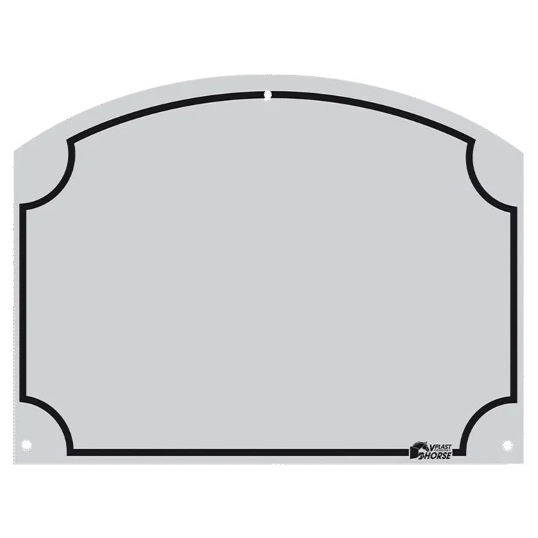 Stalnaamplaatje van ABS Kunststof 70 x 95 mm – Vplast