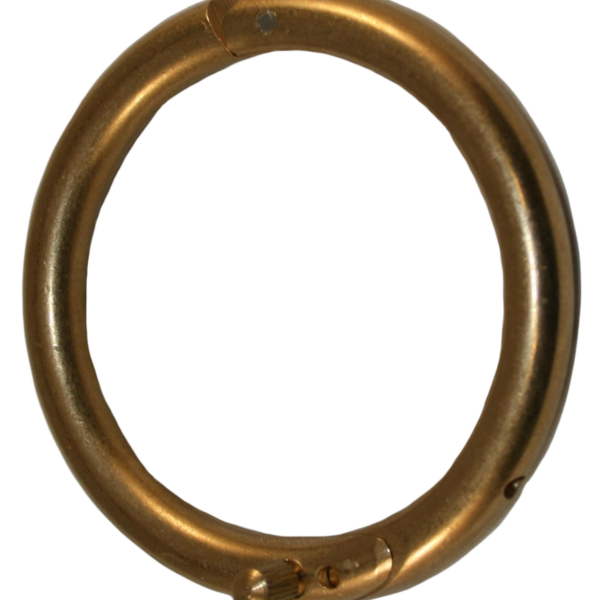 Stierring van Messing 61 mm met Schroef