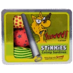 Kattenspeelgoed Sardines met Catnip – Yeowww! Stinkies Catnip Sardines Trio