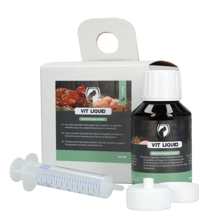 Vloeibare Multivitamine voor Kippen, 100 ml – Excellent Vit Liquid Multivitamine Hobby