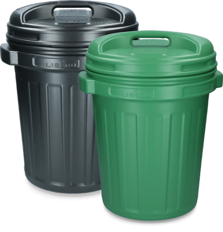 Voerton met Draaisluiting, 40 l, Groen