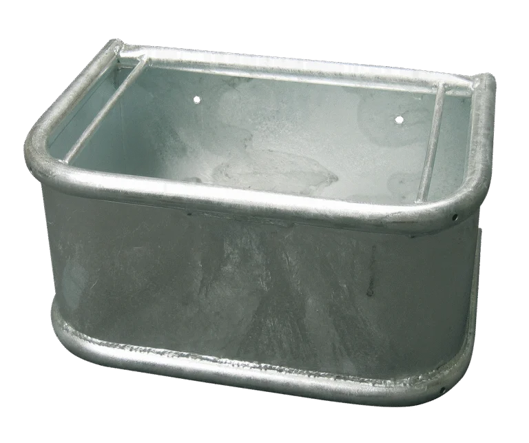 Voerbak voor Paarden, Vuurverzinkt, ca. 35 l