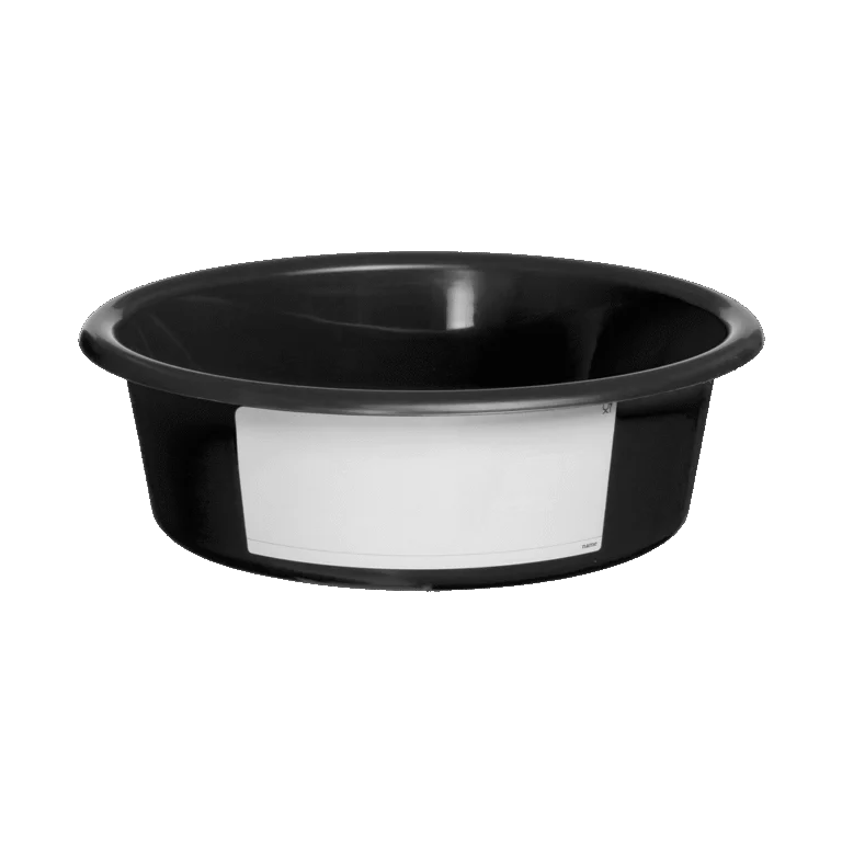 Voerbak voor Paarden, 6 l, Zwart – Vplast