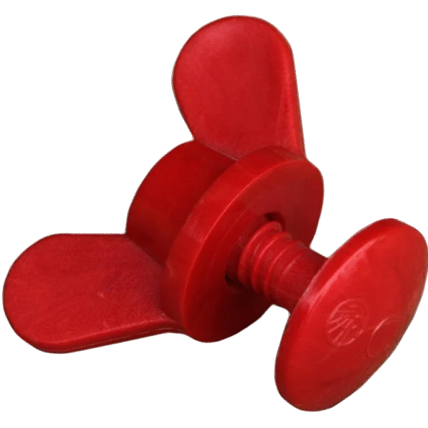 Voerbakschroef voor Waterafvoer met Vleugelmoer, 3 cm – Ok-Plast