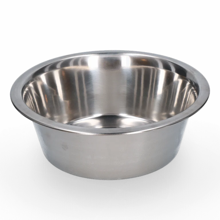 Hondenvoerbak en Drinkbak van RVS, Ø 21 cm