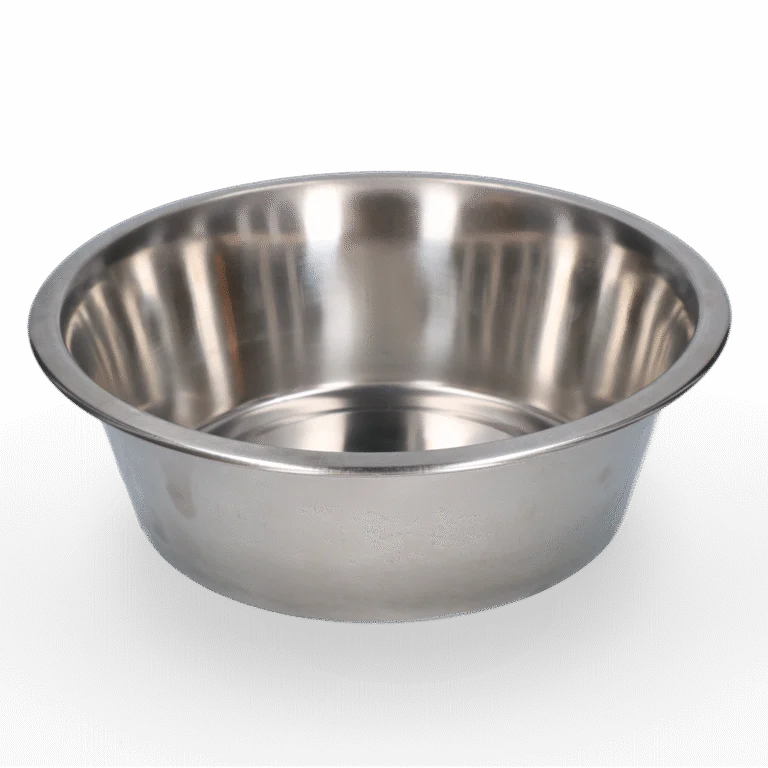 Hondenvoerbak en Drinkbak van RVS, Ø 25 cm