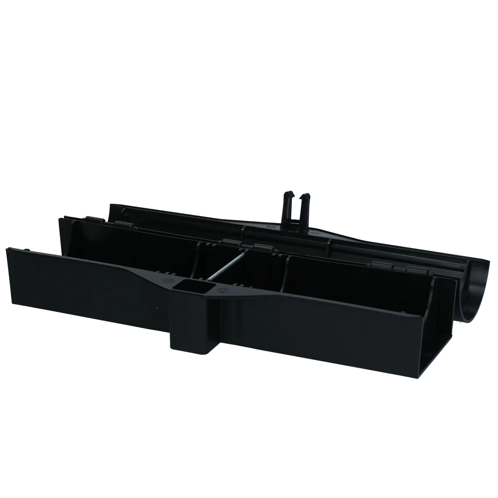 Muizenvoerdoos in Tunnelvorm voor 2 Klemmen met Sleutel, 30 x 10 x 8 cm - Afbeelding 2