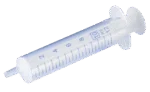 Wegwerpspuit Tweedelig met Luer Lock, 10 ml