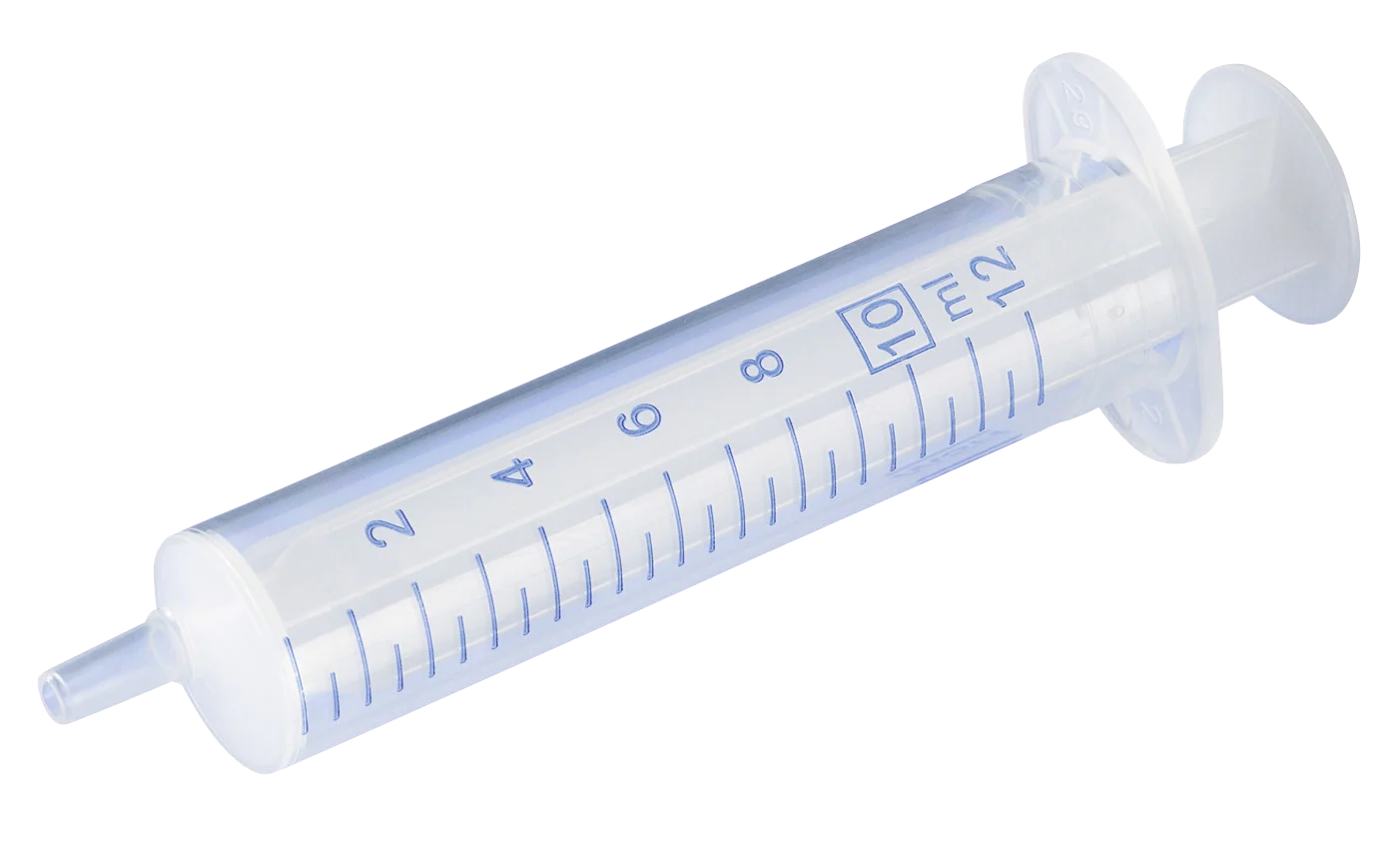 Wegwerpspuit Tweedelig met Luer Lock, 10 ml - Afbeelding 1