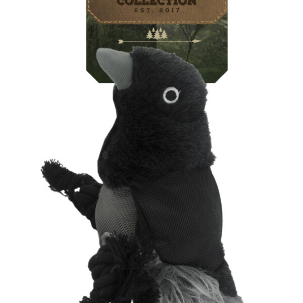 Hondenknuffel van Zacht Pluche – Wild Life Collection Wild Life Dog Raaf