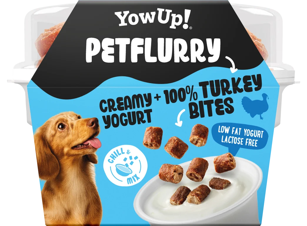 Hondensnack met Kalkoen, Romig – YowUp! PetFlurry - Afbeelding 1