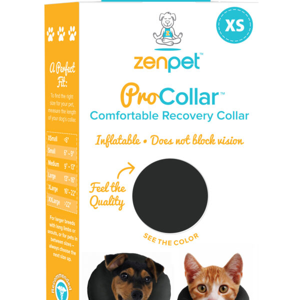 Beschermkraag voor Honden XS, Wasbaar, 15,2 cm – Zenpet ProCollar
