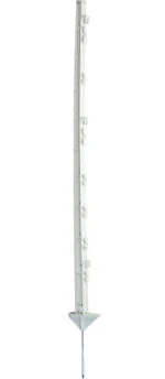 Kunststof Instappaal, 105 cm, Wit – ZoneGuard