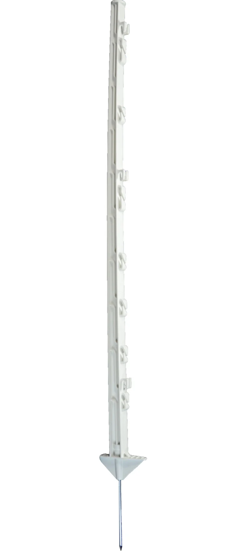 Kunststof Instappaal, 105 cm, Wit – ZoneGuard