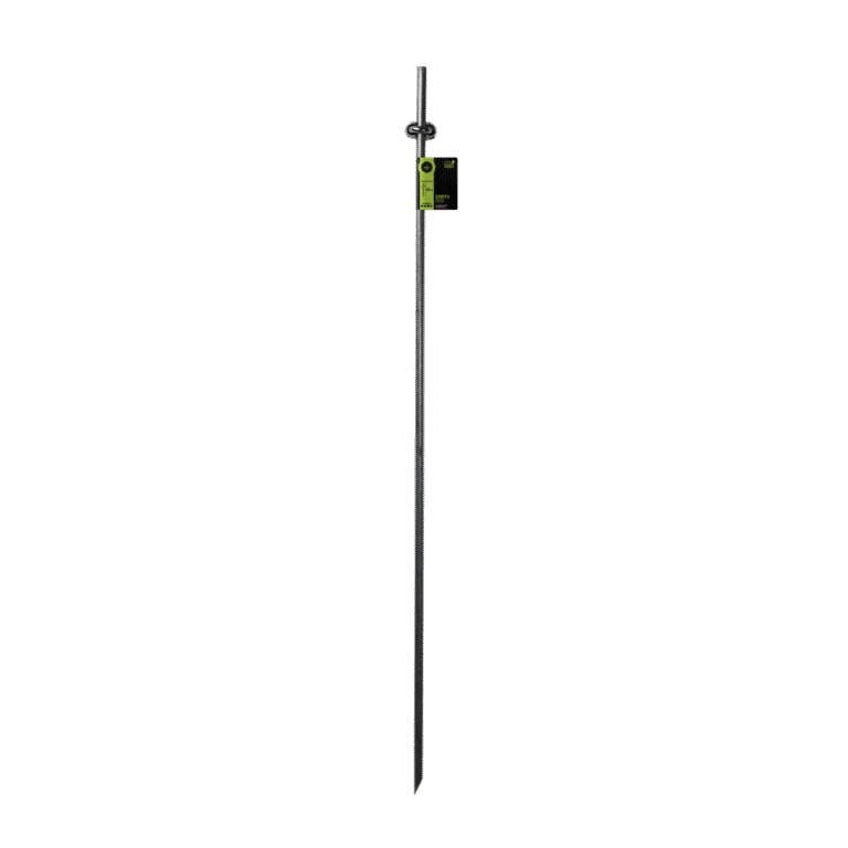 Aardpen Verzinkt met Klem, 1 m – ZoneGuard