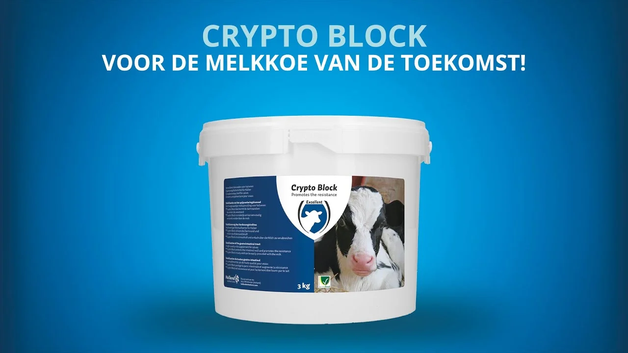 Voedingssupplement voor Kalveren en Lammeren, 2,4 kg – Excellent Crypto Block - Afbeelding 2