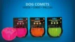 Beloningsspeeltje van TPR Rubber, Roze, ø 7 cm – Dog Comets Ceres - Treat Locker - Afbeelding 4